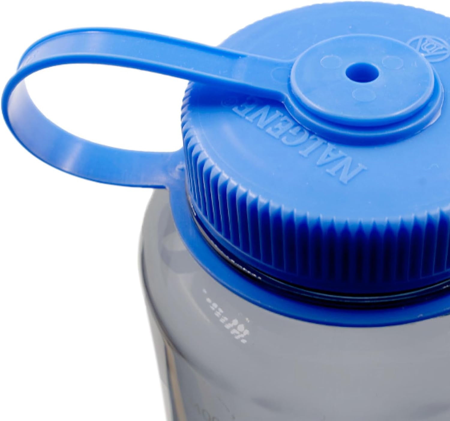 Nalgene Sustain Tritan BPA-Free Water  Made with Material Derived from 50% Plastic Waste (using ISCC certified mass balance), 48 OZ, Wide Mouth, Aubergine - QJCM
