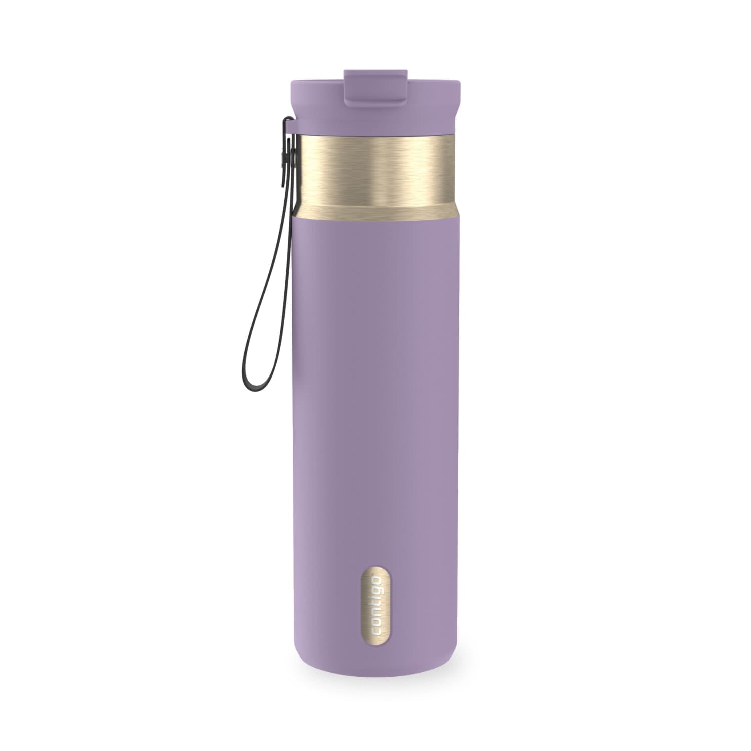 Contigo DualSip 24 oz Leakproof Insulated Water Bottle with Carrying Strap and 2-Way Lid - KUMW