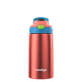 Contigo AUTOSPOUT Water Bottle, 13 oz, Coral Blue/Poppy - JQJJ