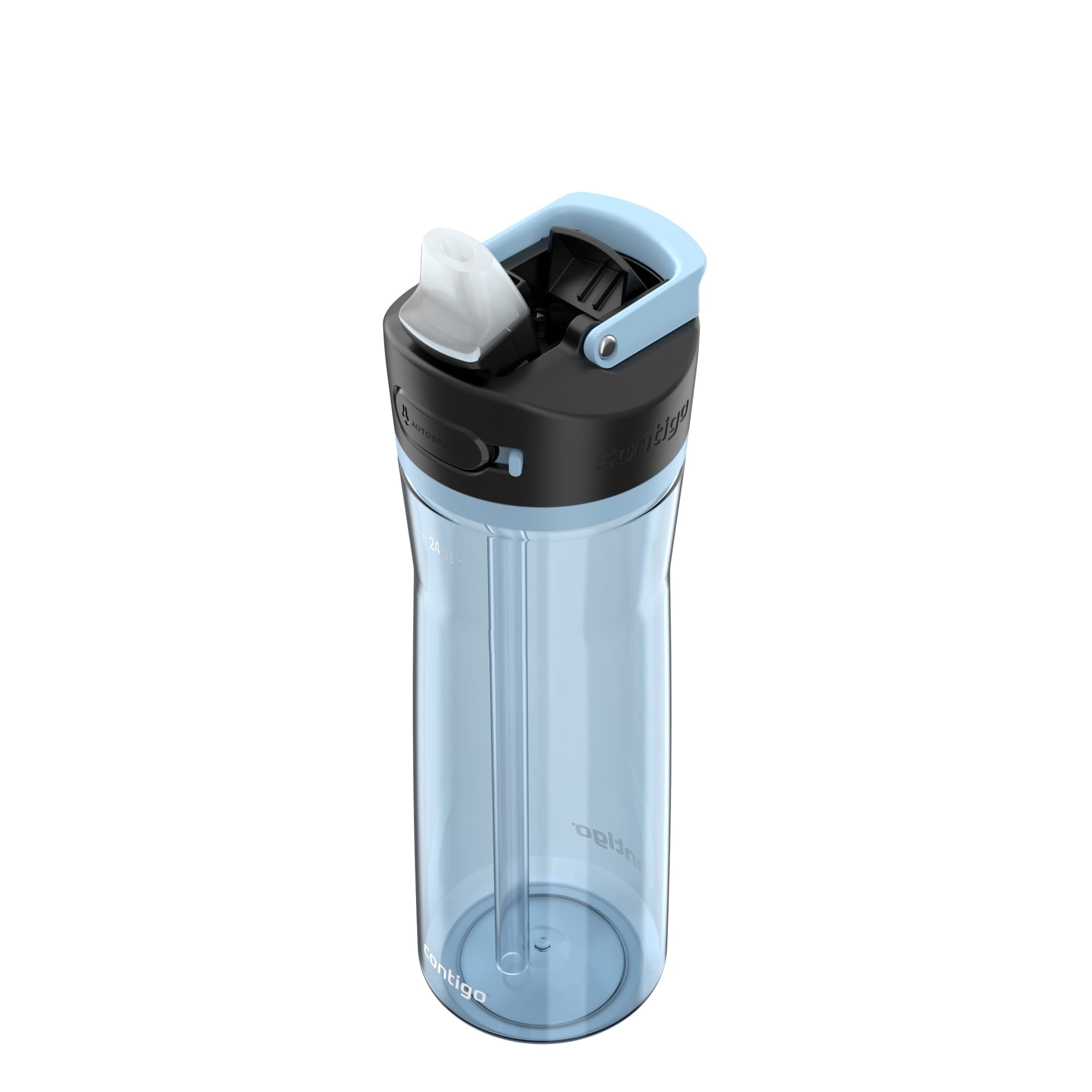 Contigo Ashland Water Bottle Bundle – Glacier Color, 32oz + 24oz Leakproof Autospout BPA-Free Set - NUXE