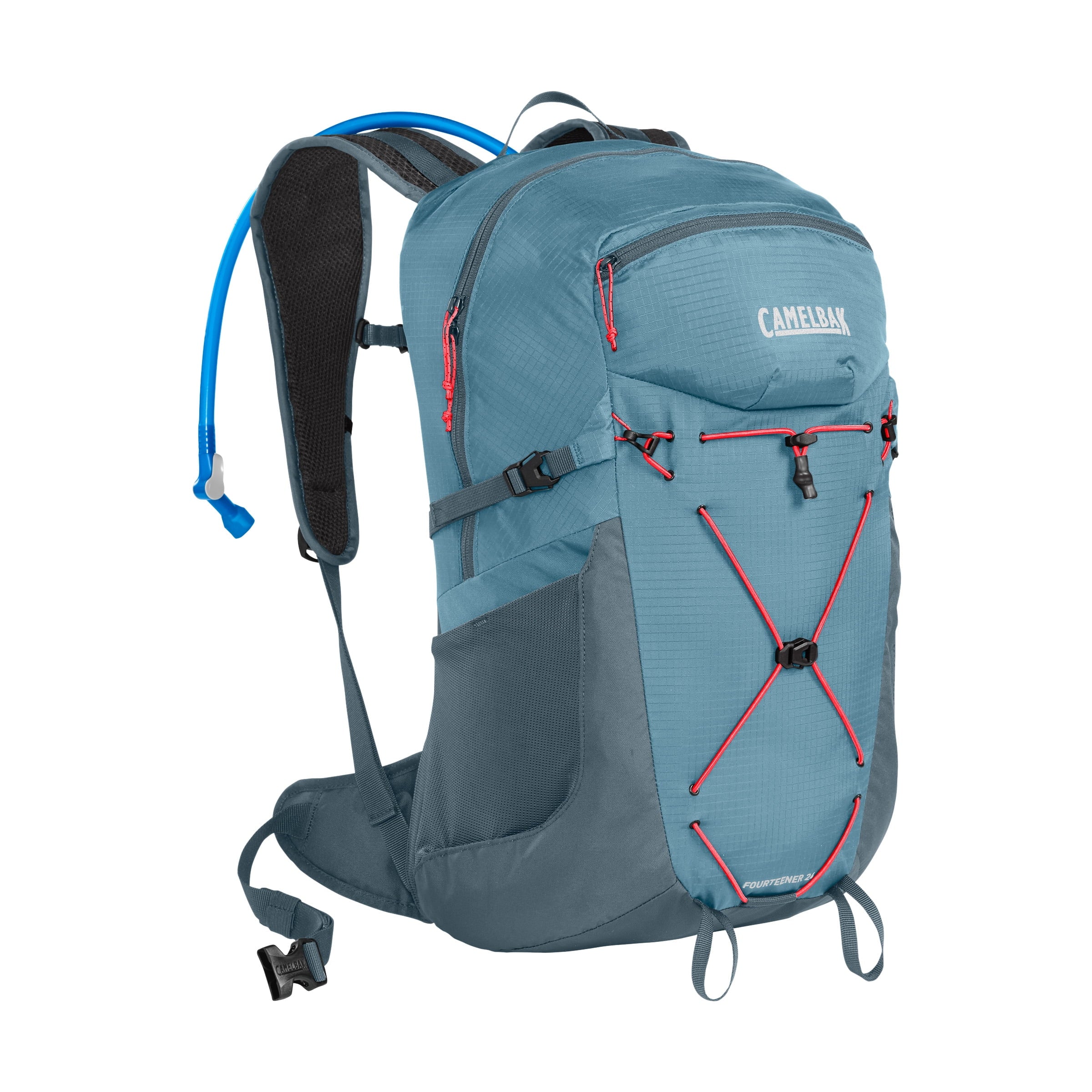 Camelbak Women's Fourteener™ 24 100oz, Smoke Blue/Fiery Coral - B25J