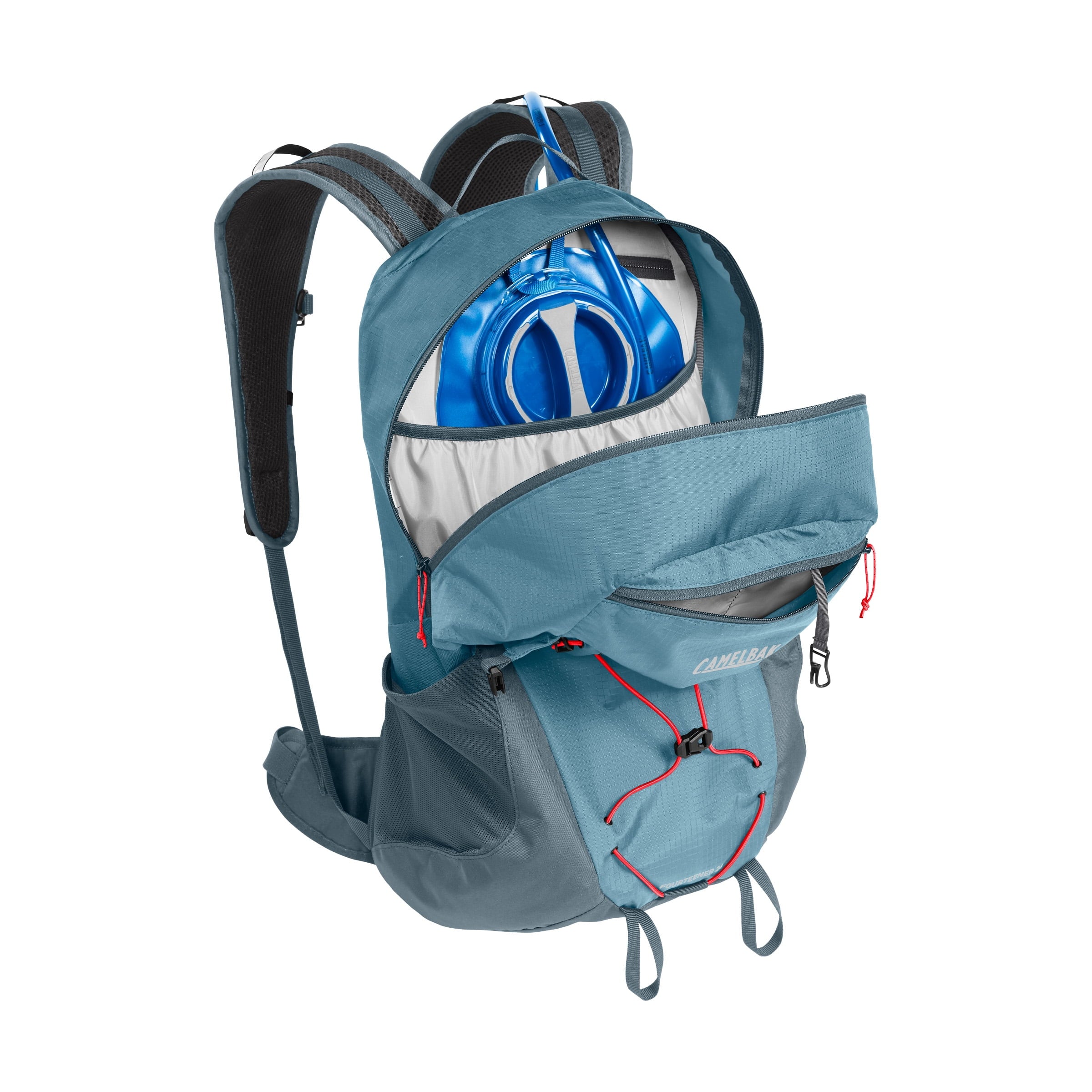 Camelbak Women's Fourteener™ 24 100oz, Smoke Blue/Fiery Coral - B25J