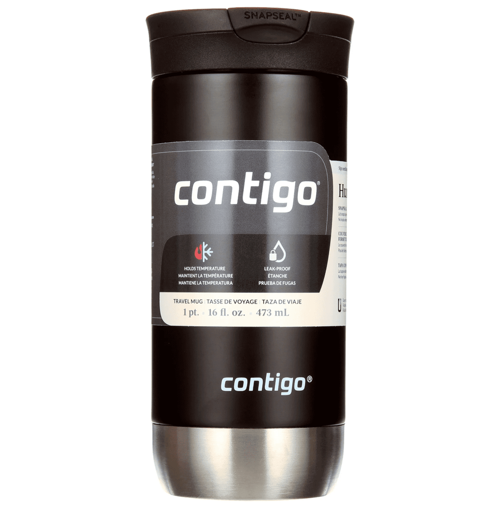 Contigo 16 oz. Huron 2.0 SnapSeal Stainless Steel Travel Mug - Licorice - 5REV