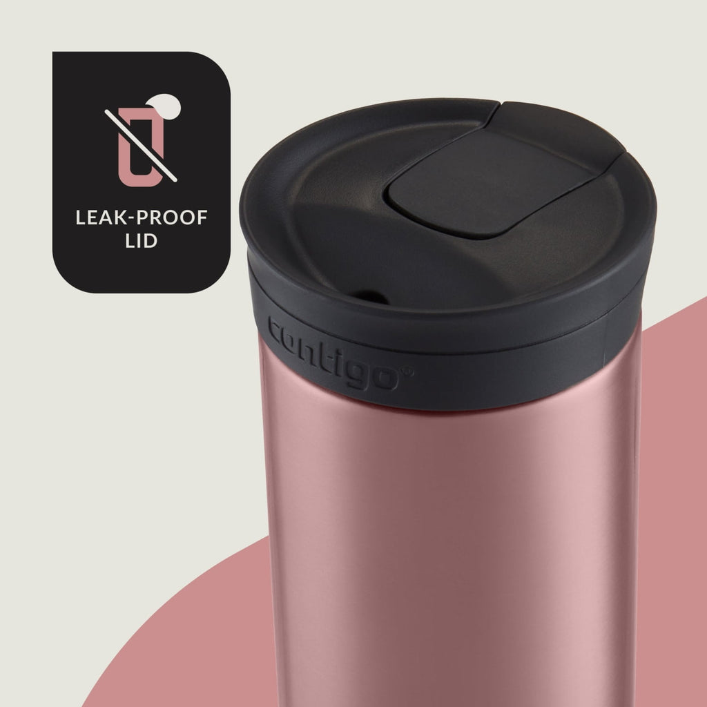 Contigo 16 oz. Huron 2.0 SnapSeal Stainless Steel Travel Mug - Licorice - 5REV