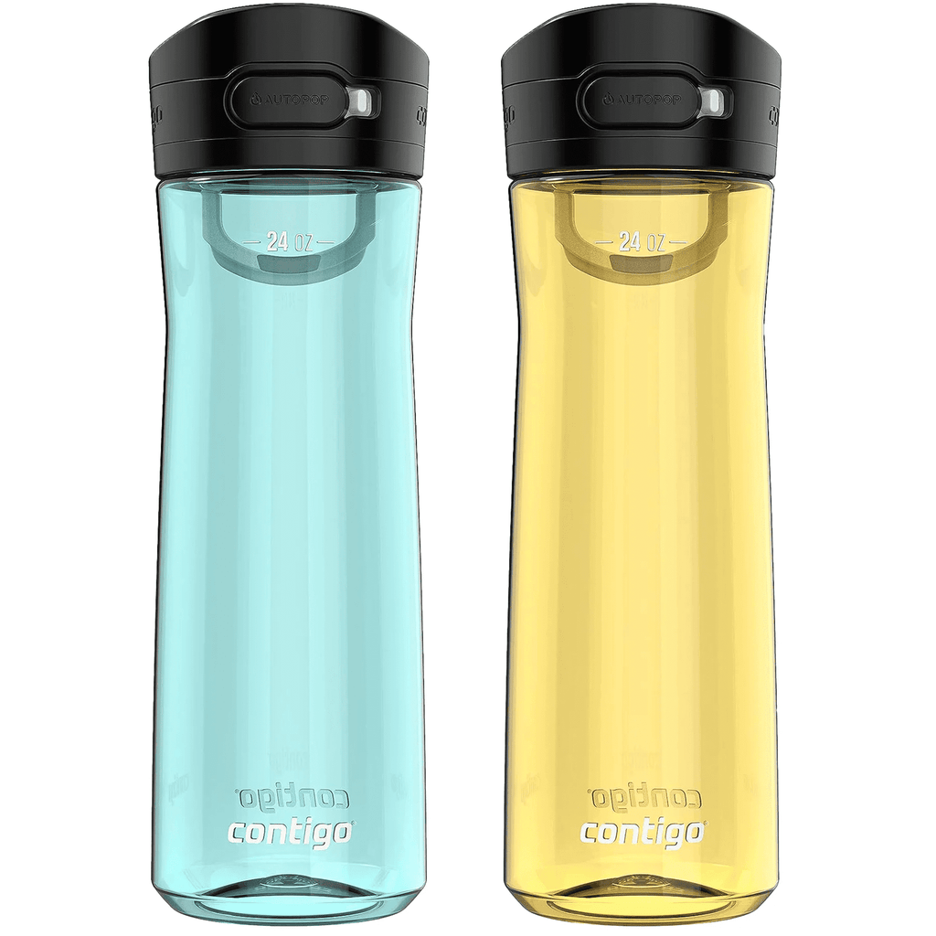Contigo 24 oz. Jackson 2.0 Tritan Water Bottle 2-Pack - Jade Vine/Pineapple - HLWT