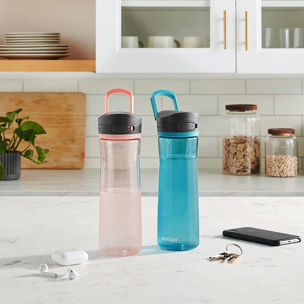 Contigo 24 oz. Jackson 2.0 Tritan Water Bottle 2-Pack - Jade Vine/Pineapple - HLWT
