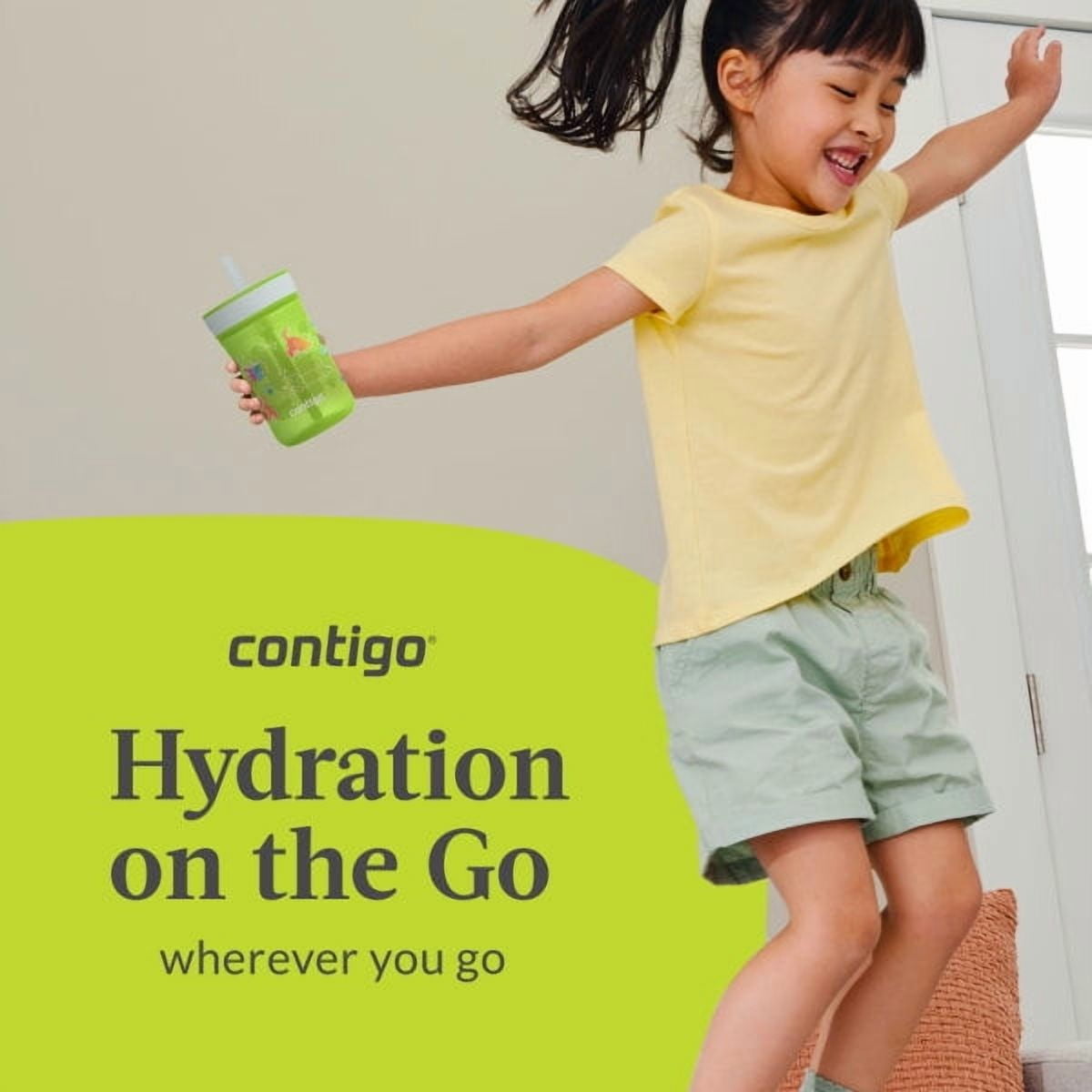 Contigo Kid's 14 oz. Leighton Tumbler 2-Pack - Dogs Doing Things/Spacecraft - VR45