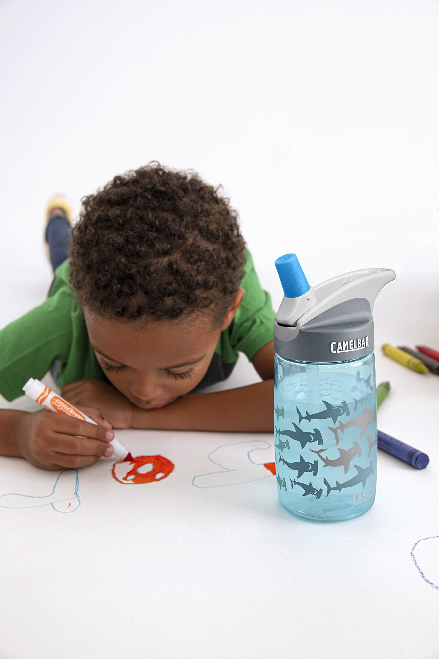 CamelBak Eddy Kids Water Bottle, Airplane Bandits.4 L - M9GJ