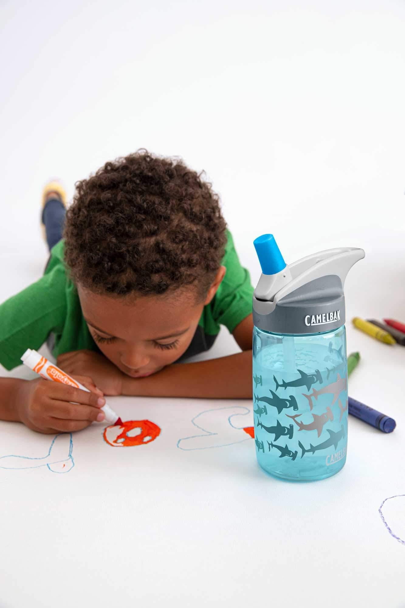 CamelBak Eddy Kids Water Bottle, Airplane Bandits.4 L - M9GJ