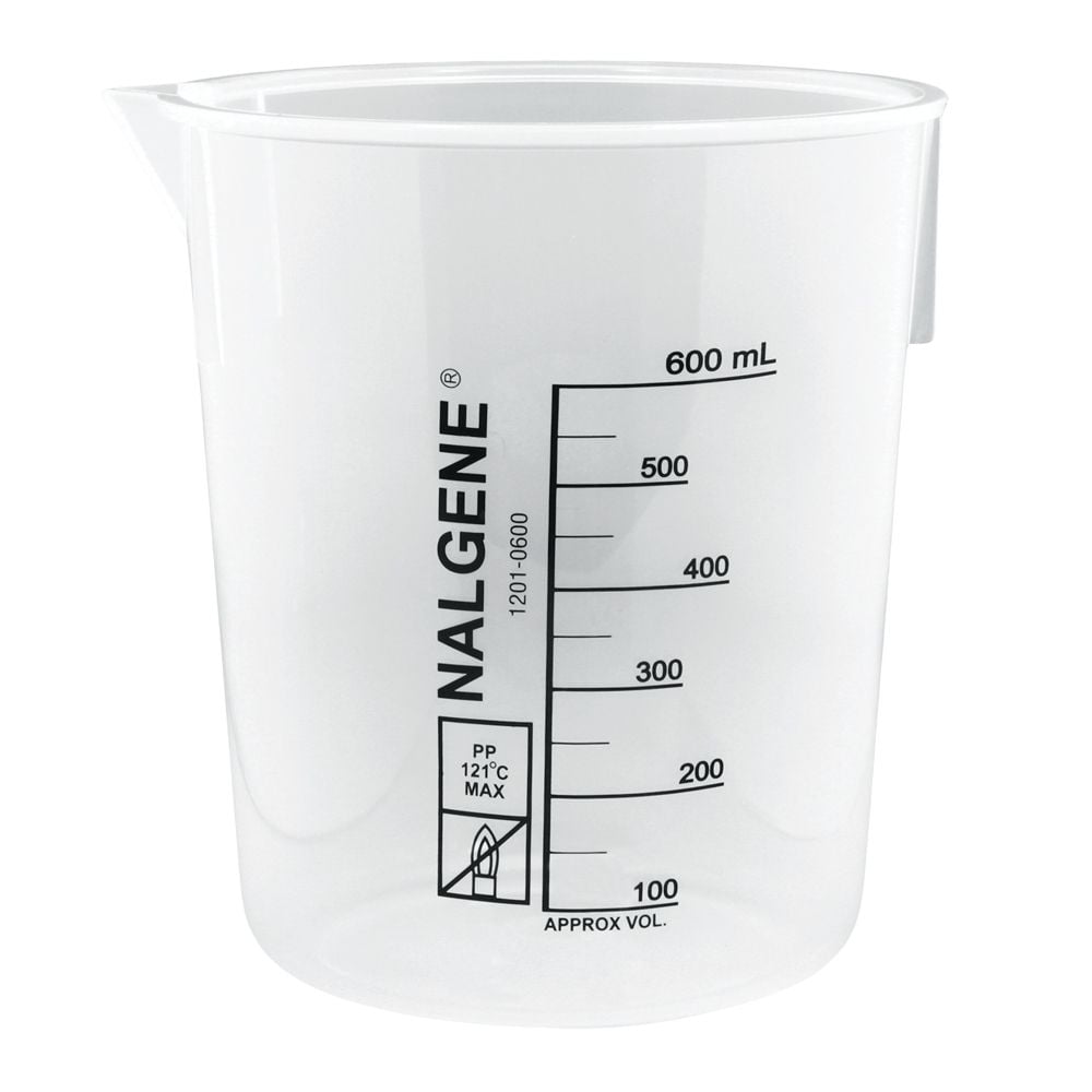 Nalgene Griffin Beaker, Low Form, Polypropylene, 600 Ml - MJ6P