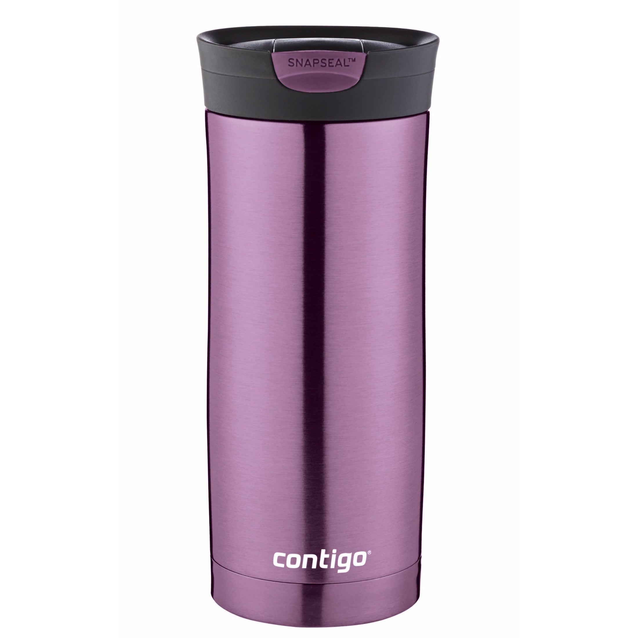 Contigo Byron Stainless Steel Travel Mug with SNAPSEAL Lid Purple Radiant Orchid, 16 fl oz. - B24F