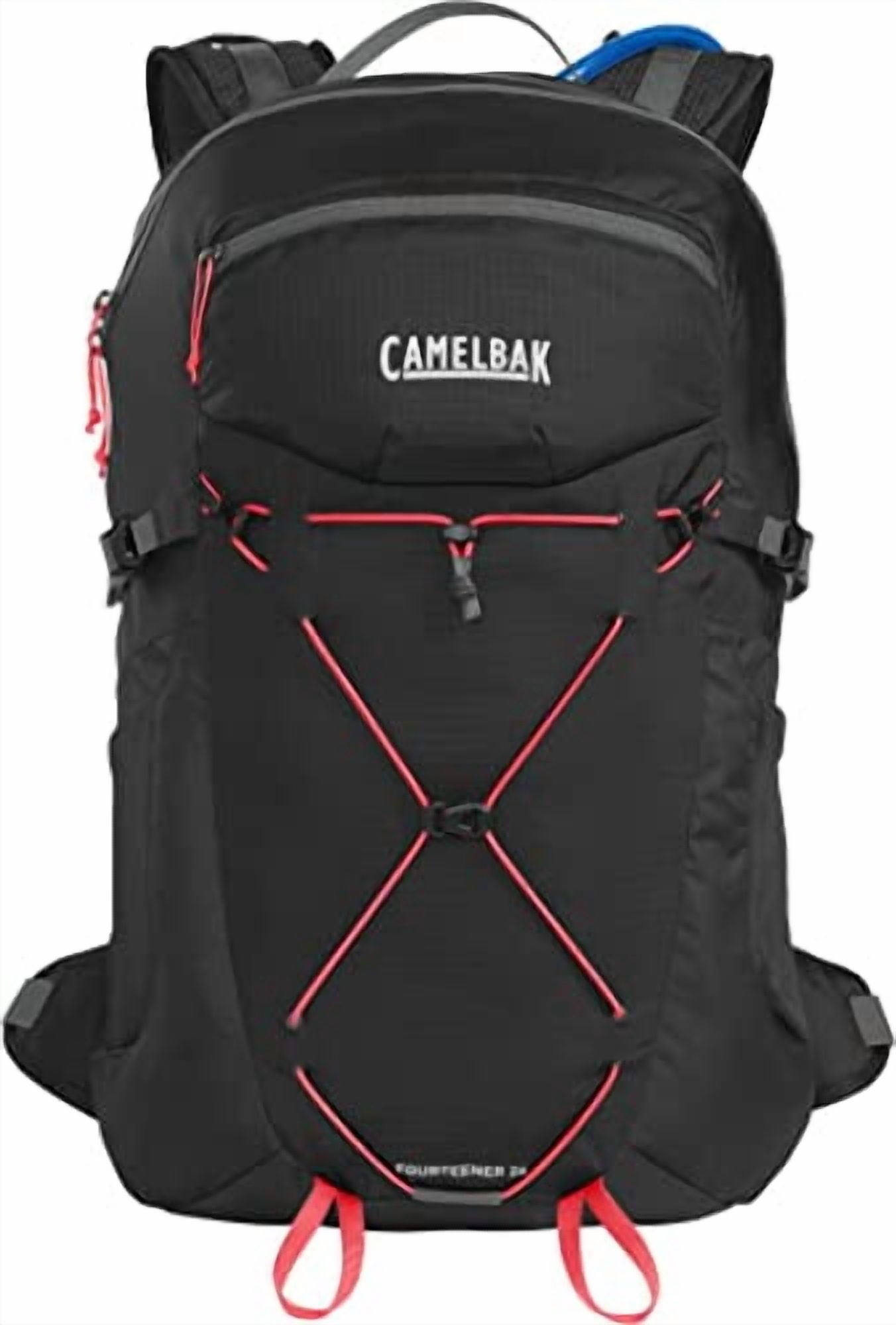 CAMELBAK WOMEN'S FOURTEENER 24 100OZ RESERVOIR HIKING - BLACK/FIERY CORAL - RC3R