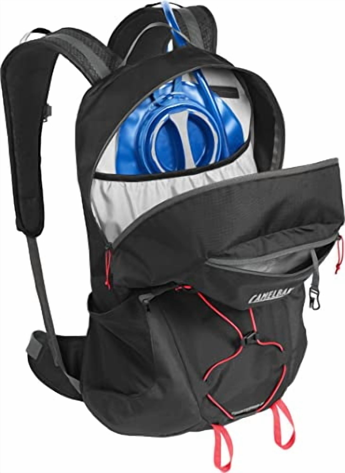 CAMELBAK WOMEN'S FOURTEENER 24 100OZ RESERVOIR HIKING - BLACK/FIERY CORAL - RC3R