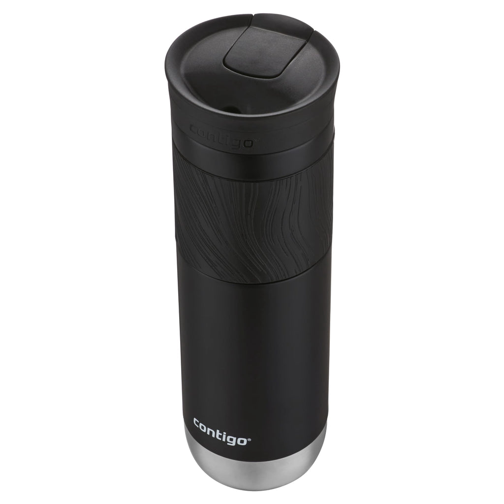 Contigo Byron 2.0 Stainless Steel Travel Mug with SNAPSEAL Lid and Grip in Black, 24 fl oz. - 77XT