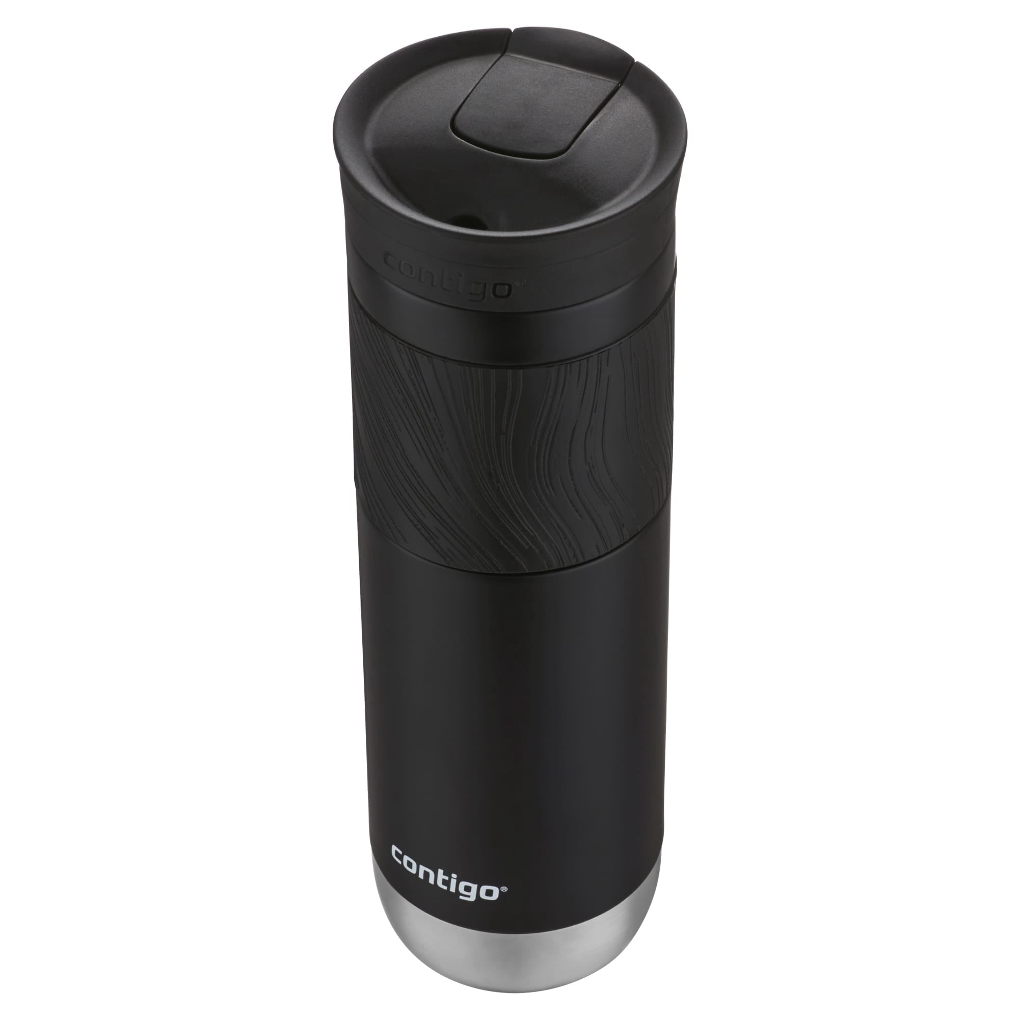 Contigo Byron 2.0 Stainless Steel Travel Mug with SNAPSEAL Lid and Grip in Black, 24 fl oz. - 77XT