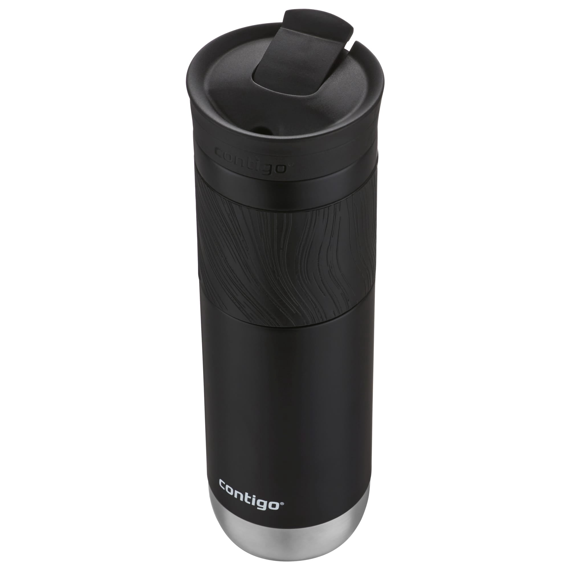 Contigo Byron 2.0 Stainless Steel Travel Mug with SNAPSEAL Lid and Grip in Black, 24 fl oz. - 77XT