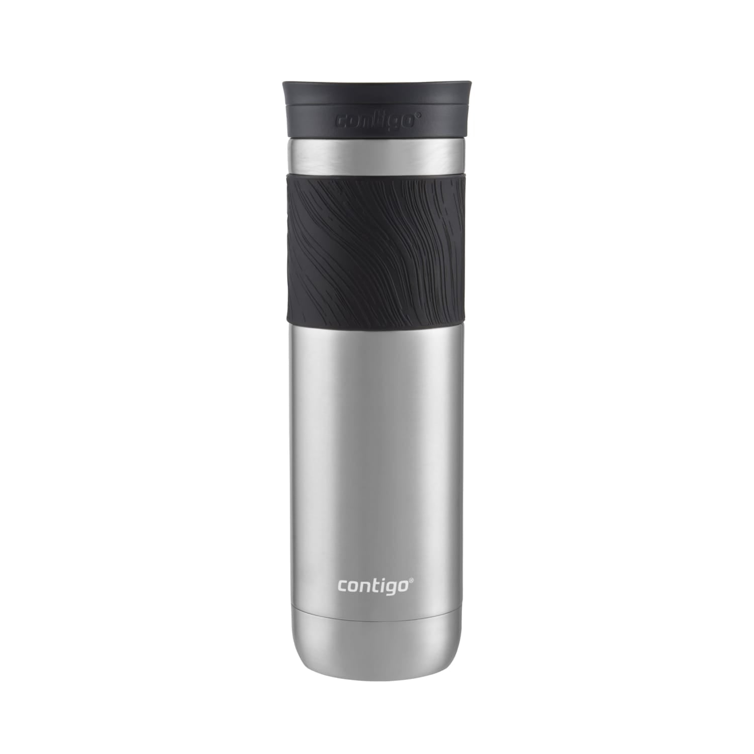 Contigo Byron 2.0 Stainless Steel Travel Mug with SNAPSEAL Lid and Grip in Black, 24 fl oz. - 77XT