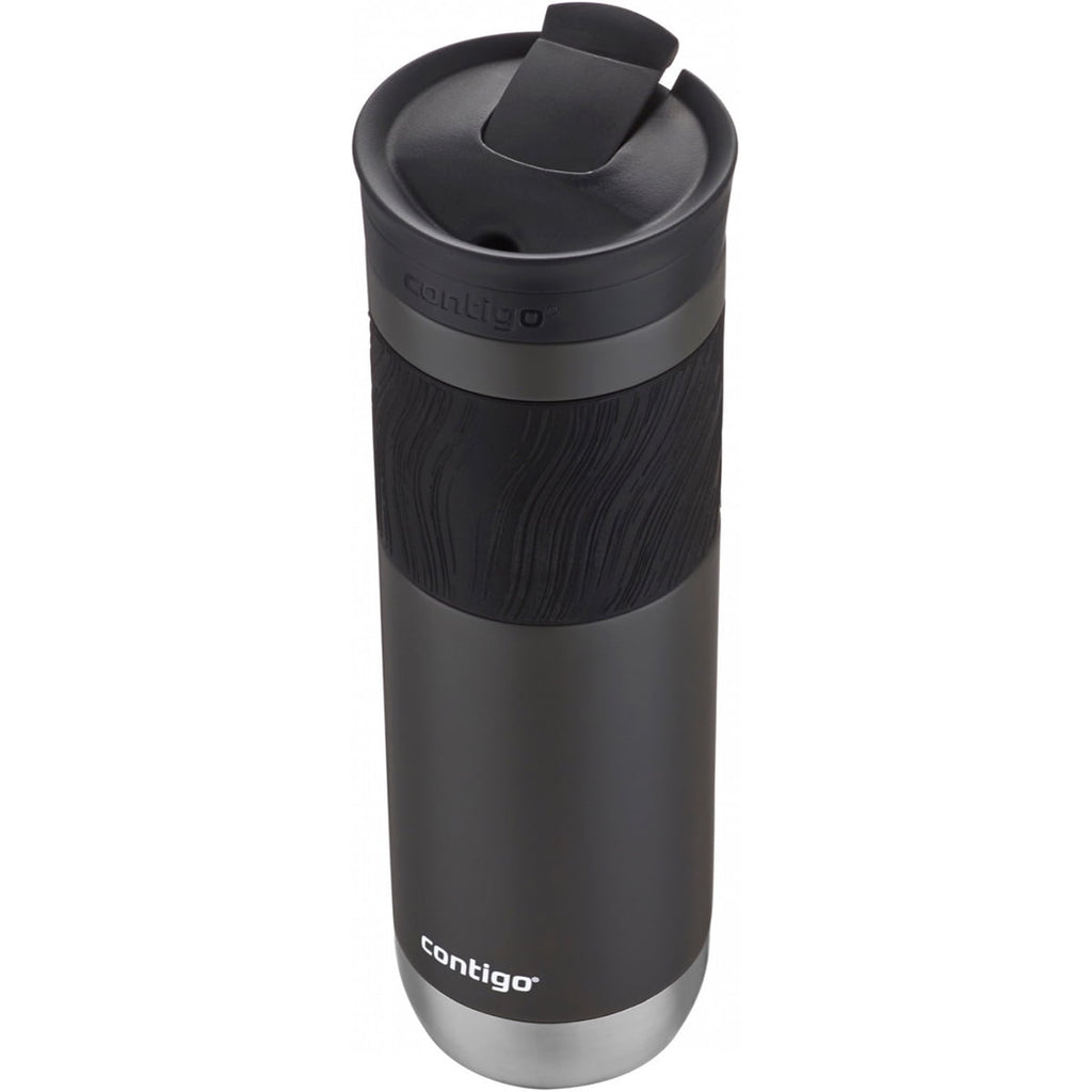 Contigo Byron 2.0 Stainless Steel Travel Mug with SNAPSEAL Lid and Grip in Black, 24 fl oz. - 77XT