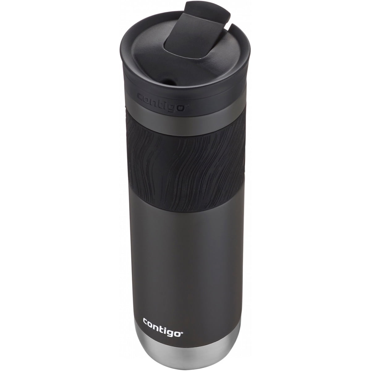 Contigo Byron 2.0 Stainless Steel Travel Mug with SNAPSEAL Lid and Grip in Black, 24 fl oz. - 77XT
