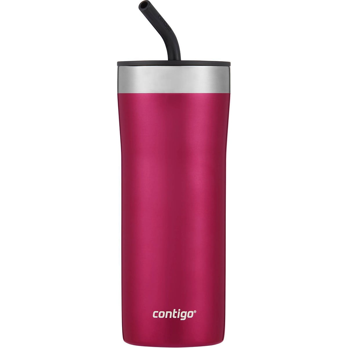 Contigo 24 oz. Streeterville Stainless Steel Tumbler with Straw - Dragon Fruit - 53WD