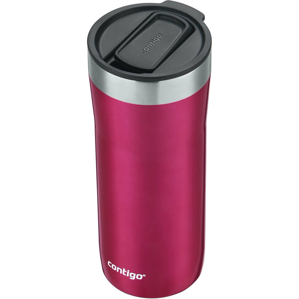 Contigo 24 oz. Streeterville Stainless Steel Tumbler with Straw - Dragon Fruit - 53WD