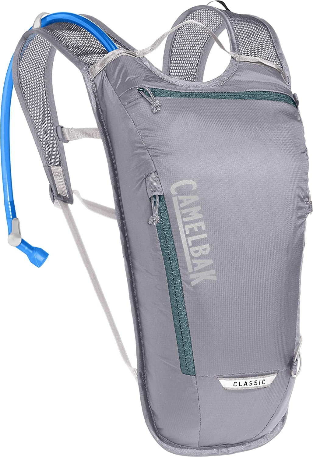 CamelBak Classic Light Bike Hydration Pack 70oz, Gunmetal/Hydro - GK4L