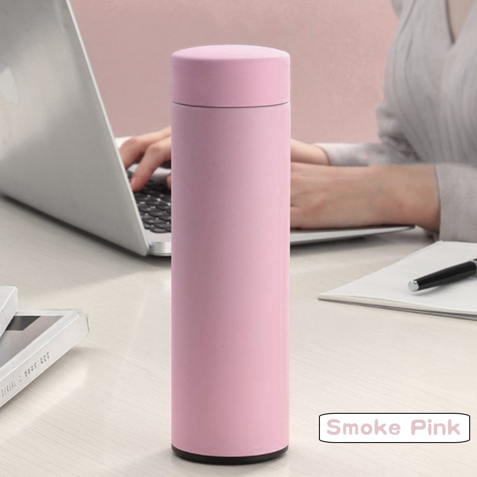 Stainless Steel Insulation Cup Cute Mini Portable Children Student Water Bottle Coffee Travel Mug LED Temperature Display Double Walled Vacuum Long Lasting Insulation - 3WJL