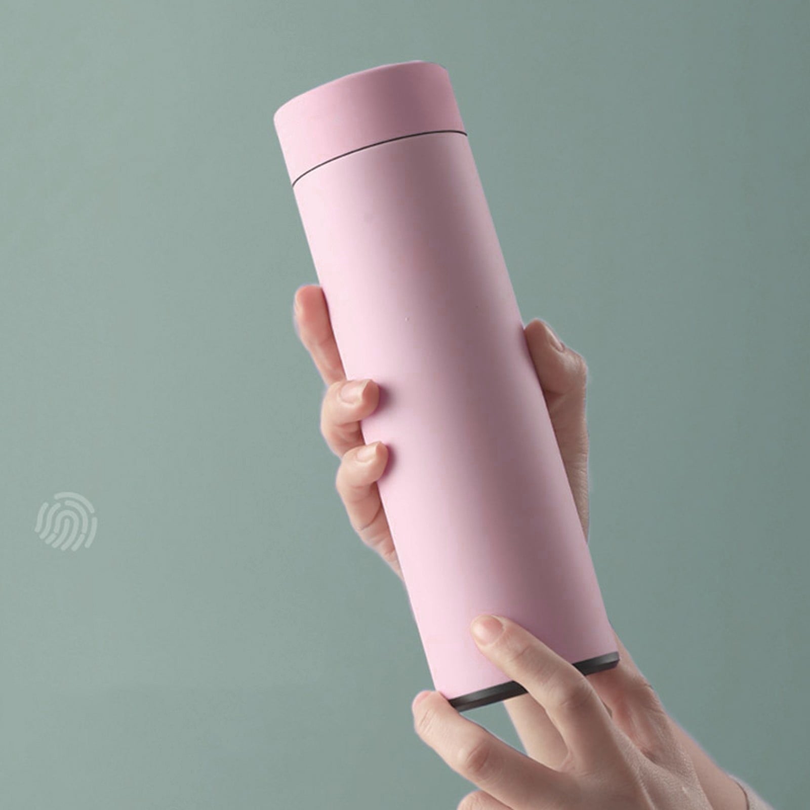 Stainless Steel Insulation Cup Cute Mini Portable Children Student Water Bottle Coffee Travel Mug LED Temperature Display Double Walled Vacuum Long Lasting Insulation - 3WJL