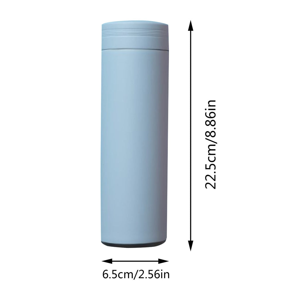 Stainless Steel Insulation Cup Cute Mini Portable Children Student Water Bottle Coffee Travel Mug LED Temperature Display Double Walled Vacuum Long Lasting Insulation - 3WJL