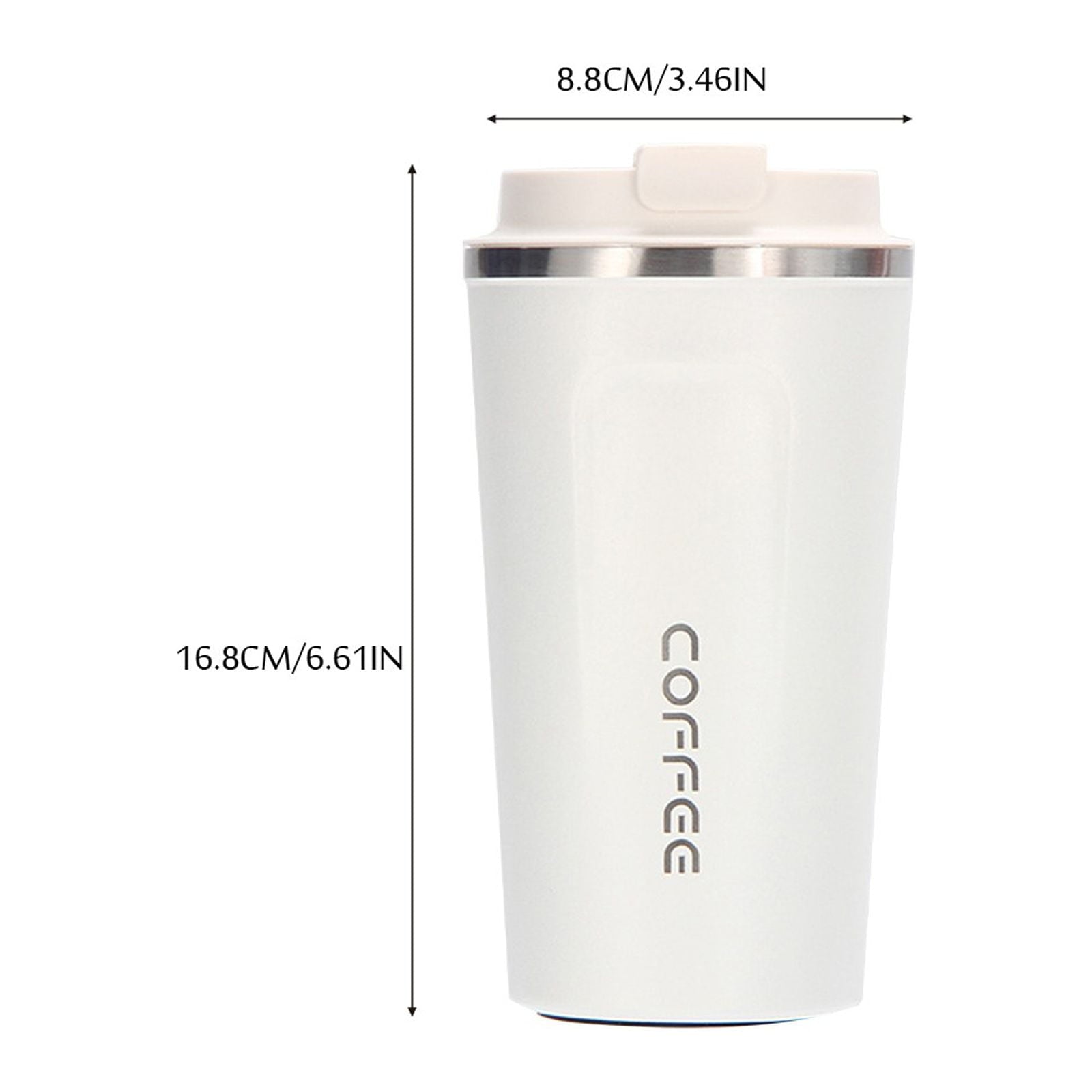 Stainless Steel Insulation Cup Cute Mini Portable Children Student Water Bottle Coffee Travel Mug LED Temperature Display Double Walled Vacuum Long Lasting Insulation - 3WJL