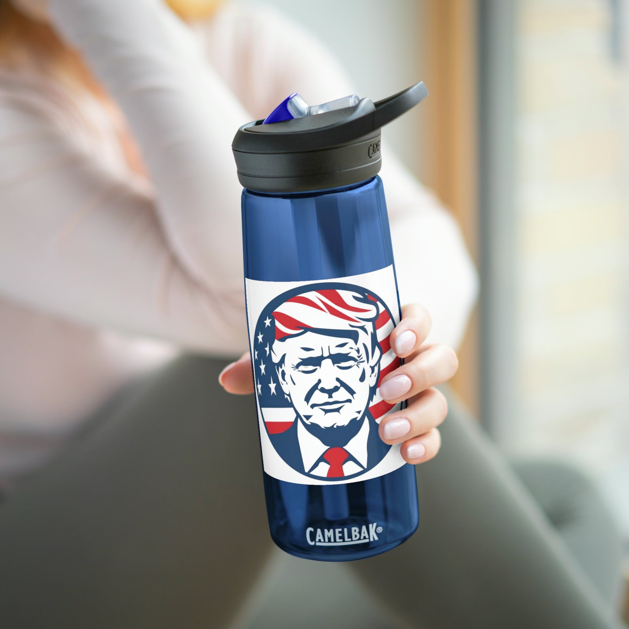 Limited Edition TRUMP 2024 CamelBak Eddy®  Water Bottle, 20oz\25oz - L43Z