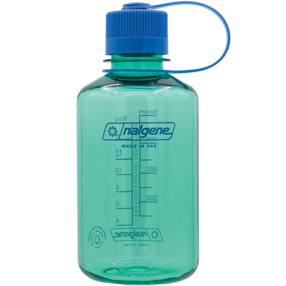 Nalgene Sustain 16 oz. Narrow Mouth Water Bottle - Cornflower Blue - CJ9M