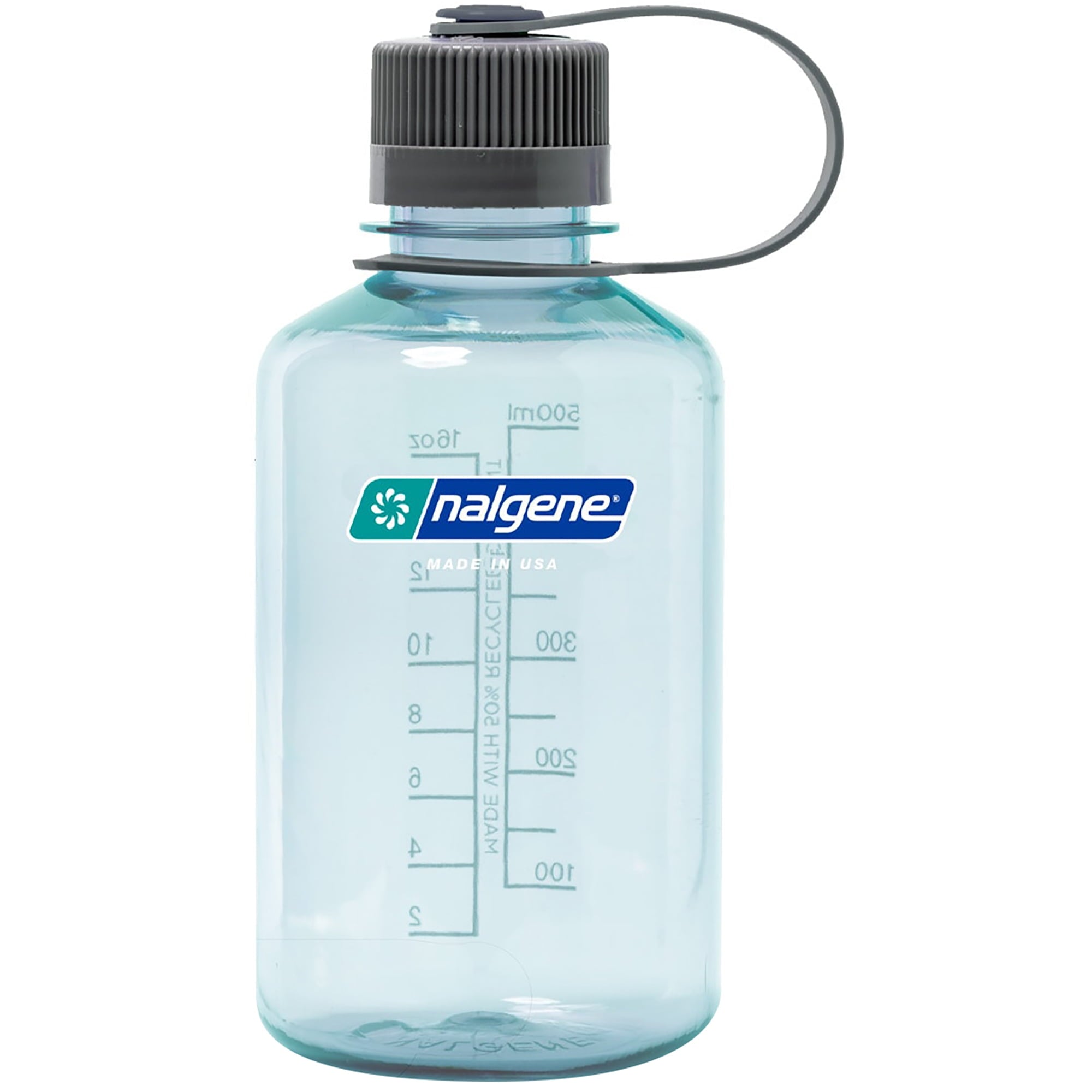 Nalgene Sustain 16 oz. Narrow Mouth Water Bottle - Cornflower Blue - CJ9M