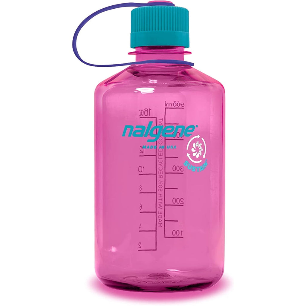 Nalgene Sustain 16 oz. Narrow Mouth Water Bottle - Cornflower Blue - CJ9M