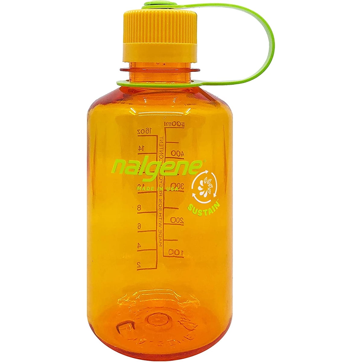 Nalgene Sustain 16 oz. Narrow Mouth Water Bottle - Cornflower Blue - CJ9M