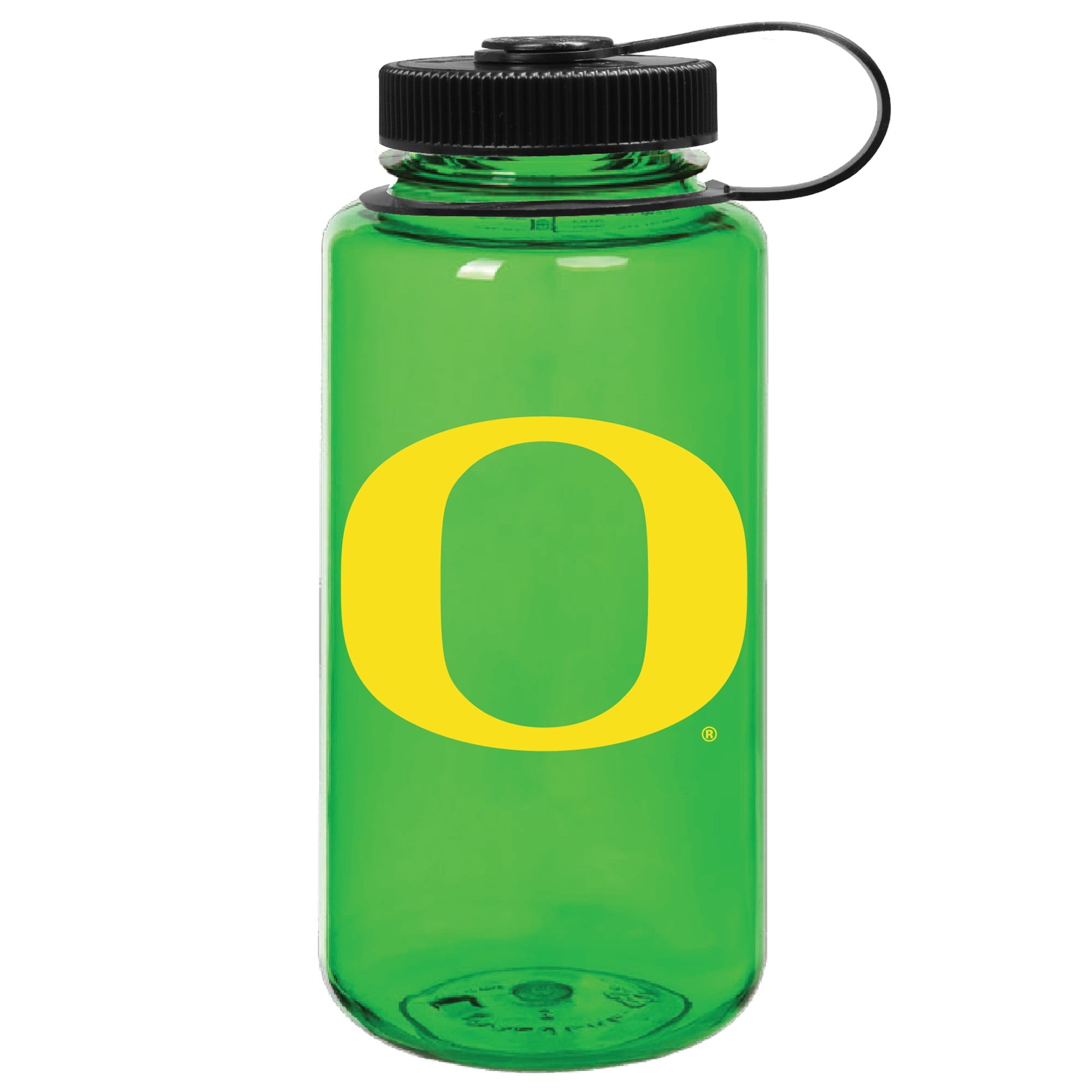 Green Oregon Ducks 32oz. Nalgene Sustainable Wide Mouth Water Bottle - PBK4