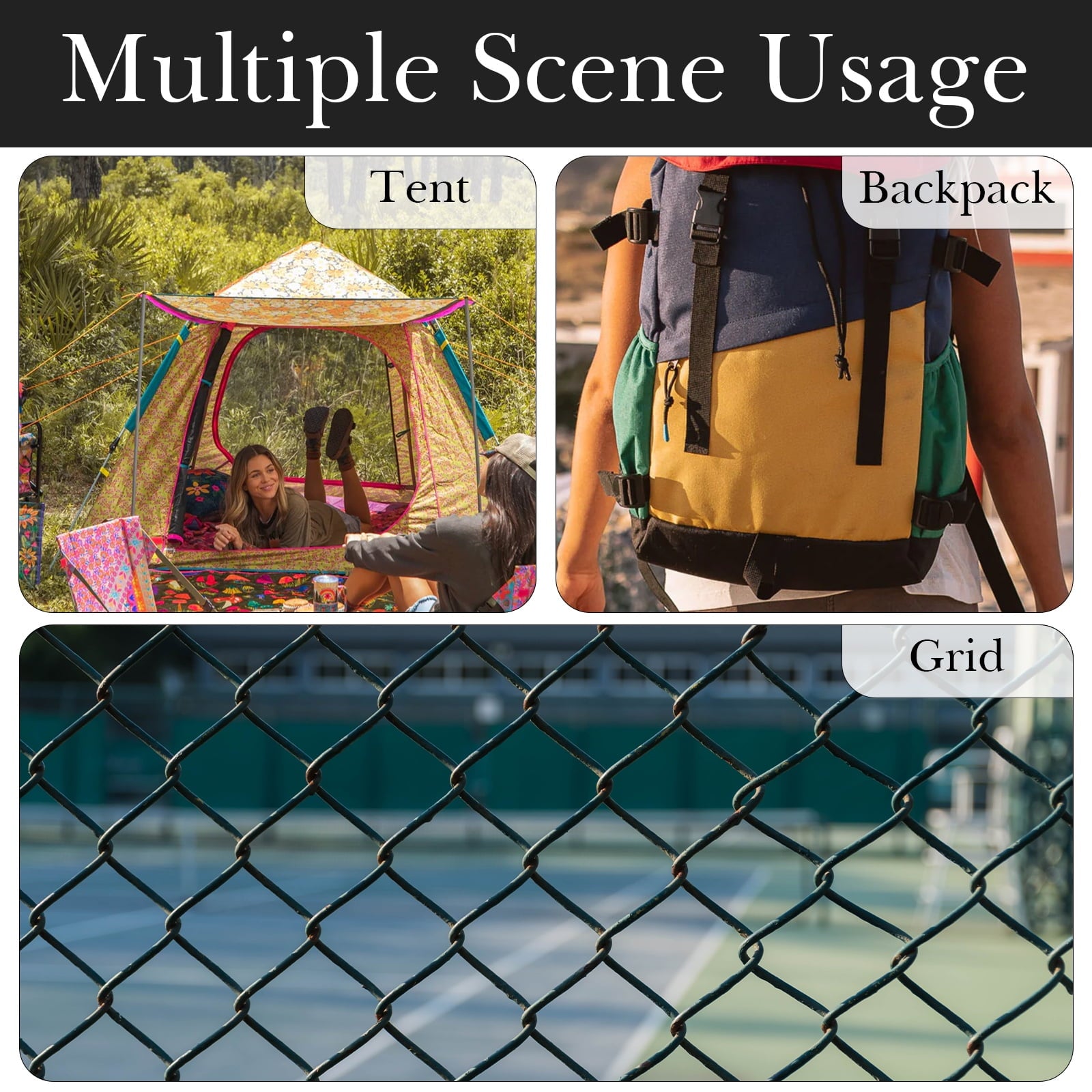 Linkidea 2 Pack Fence Hooks for Sport Water Bottle, Compatible with CamelBak Chute Mag Steel/Tritan 20/24/25/32/40/50oz, S Shaped Hook Hanger Magnetic Buckle for Outdoor Sports Camping - S93U