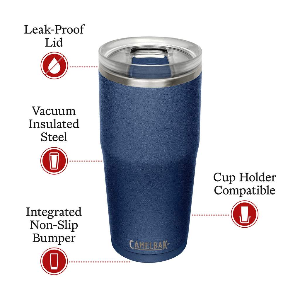 CamelBak Thrive™ Insulated Stainless Steel Tumbler, 20 oz, Navy - GFGR