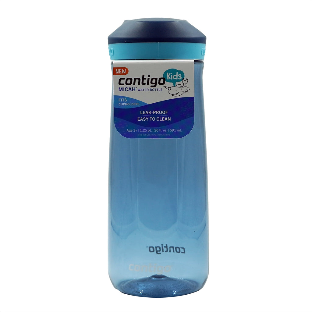 Contigo Kid's 20 oz. Micah Water Bottle w/ Simple Lid - Pineapple/Cool Lime - HBA3