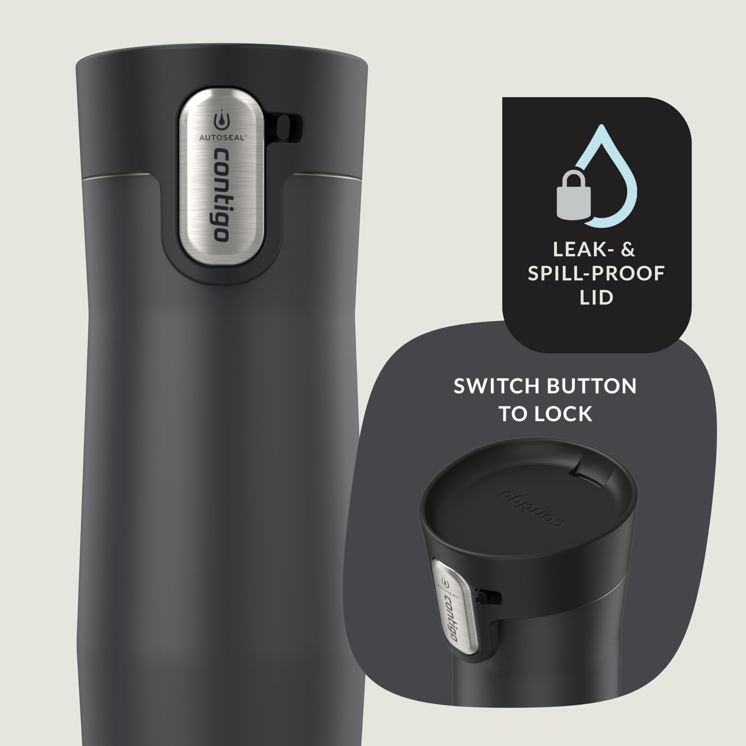 Autoseal West Loop Vacuum-insulated Stainless Steel Travel Mug With Easy-clean Lid 20 Oz Sake - 9WYF