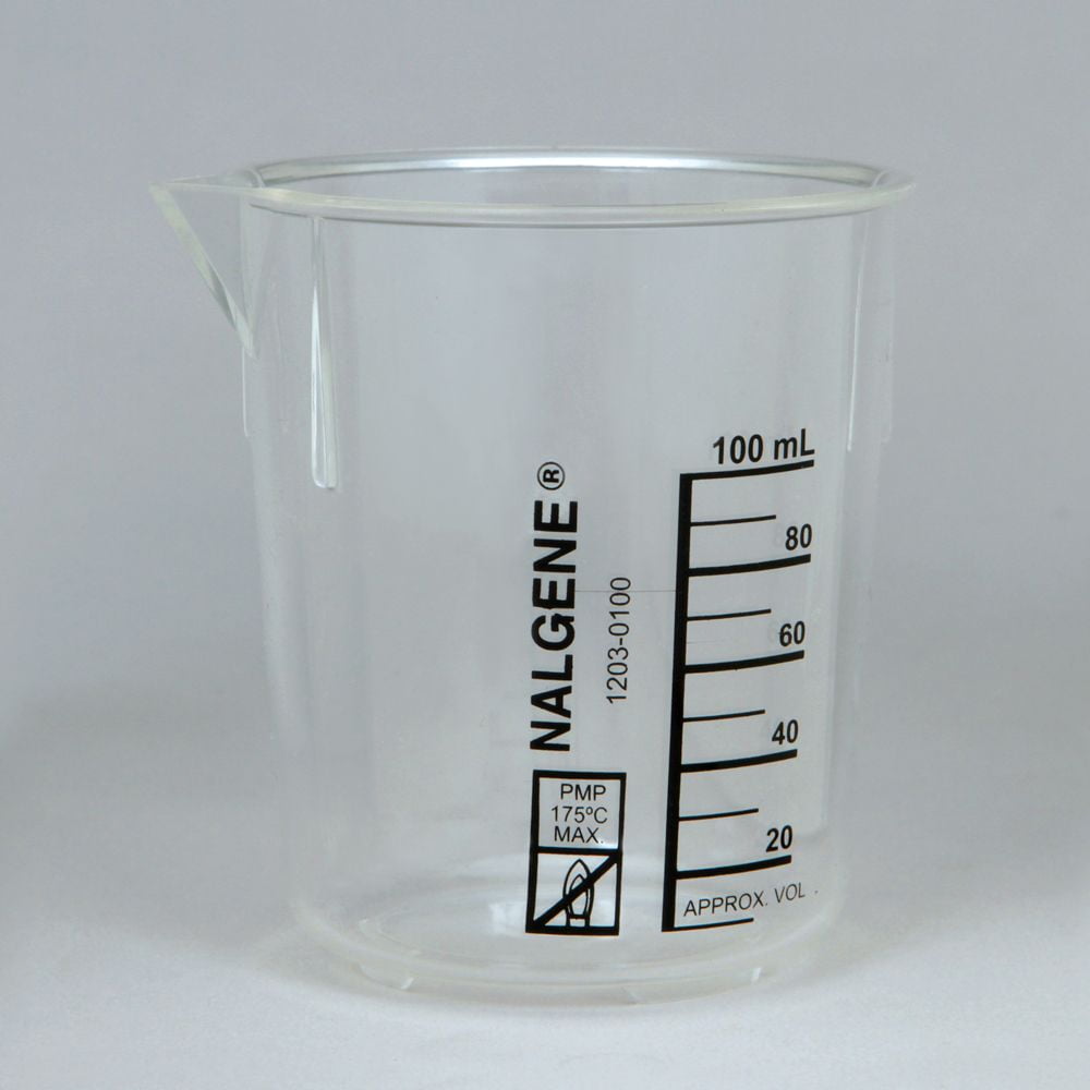 Nalgene Griffin Beaker, Low Form, Polymethylpentene, 100 Ml - 9F2T