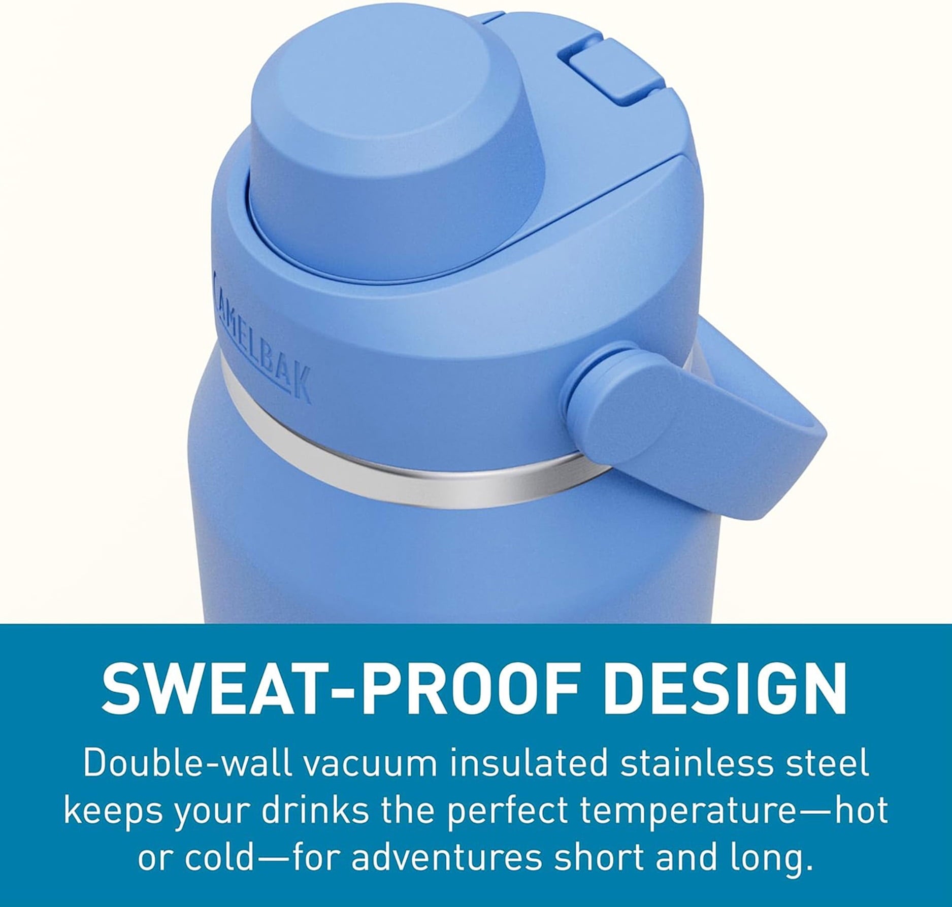 Camelbak Thrive™ Chug Stainless Steel Water Bottle 32oz, Sky Blue - KHUX