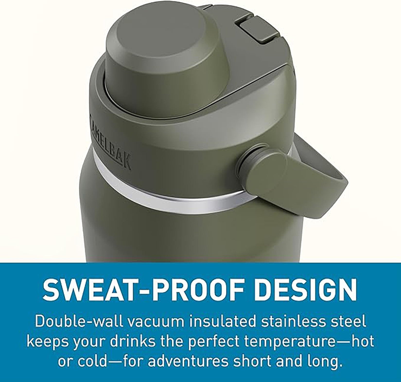 Camelbak Thrive™ Chug Stainless Steel Water Bottle 32oz, Sky Blue - KHUX