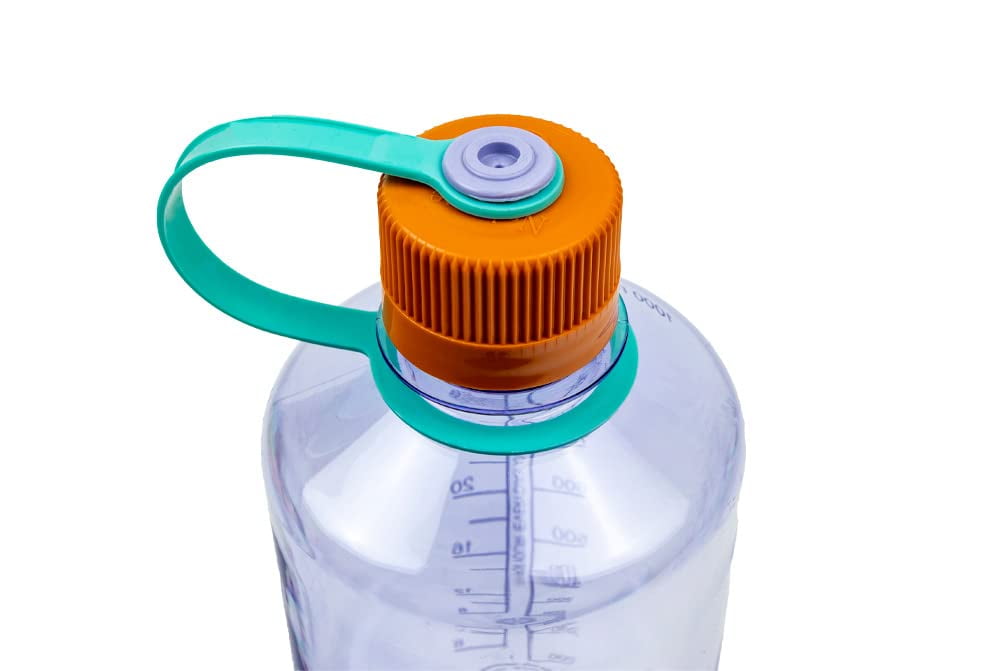 Nalgene Sustain Tritan BPA-Free Water Bottle Made with Material Derived from 50% Plastic Waste, 32 OZ, Narrow Mouth, Amethyst C30 - 2Y5X