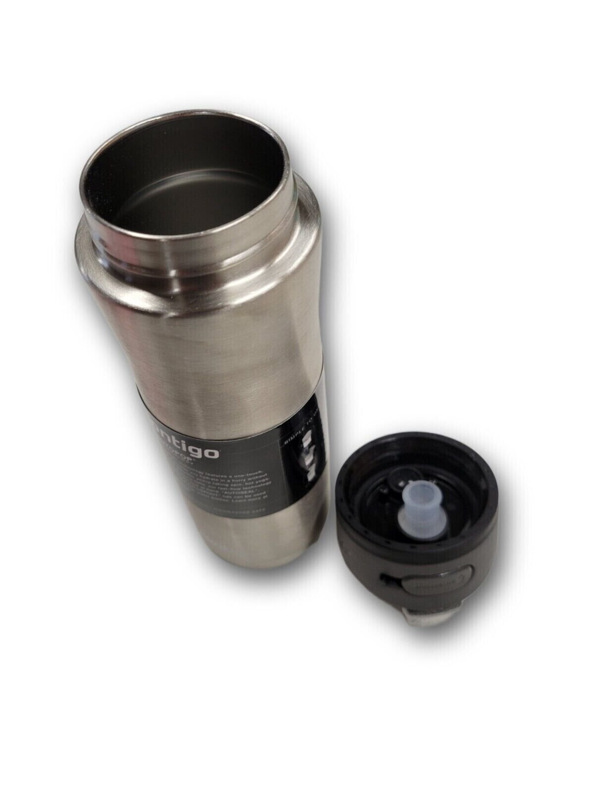 Contigo 20 oz. Jackson Chill 2.0 Water Bottle - Stainless Steel w/Licorice - T4Z7