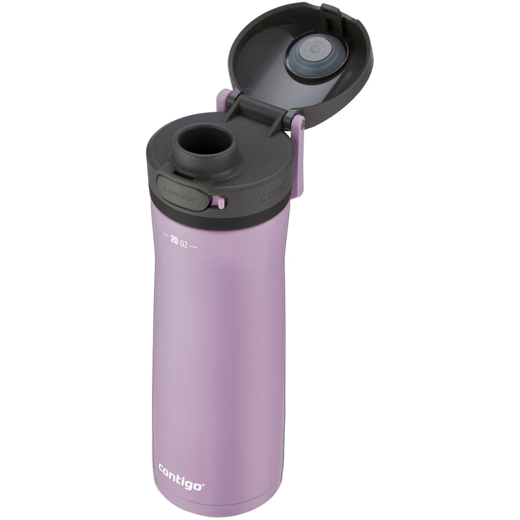 Contigo 20 oz. Jackson Chill 2.0 Water Bottle - Stainless Steel w/Licorice - T4Z7