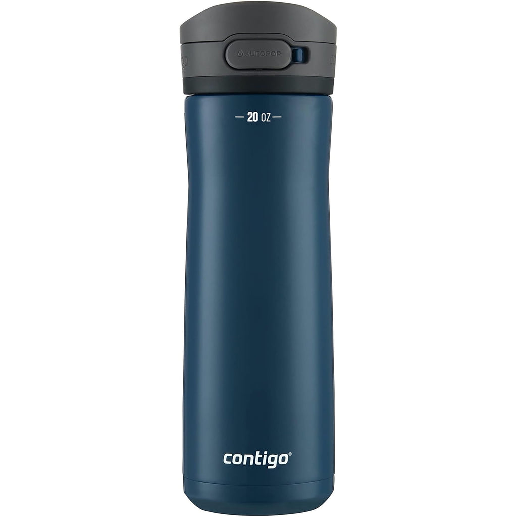 Contigo 20 oz. Jackson Chill 2.0 Water Bottle - Stainless Steel w/Licorice - T4Z7