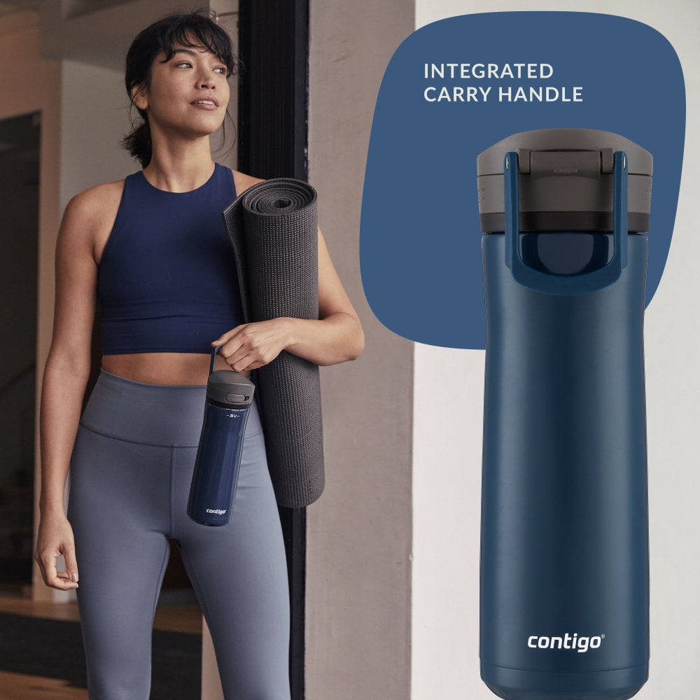 Contigo 20 oz. Jackson Chill 2.0 Water Bottle - Stainless Steel w/Licorice - T4Z7