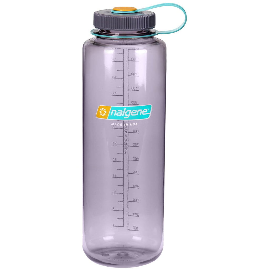 Nalgene Sustain Tritan BPA-Free Water Bottle Made with Material Derived from 50% Plastic Waste (using ISCC certified mass balance), 48 OZ, Wide Mouth, Blue - WCUY