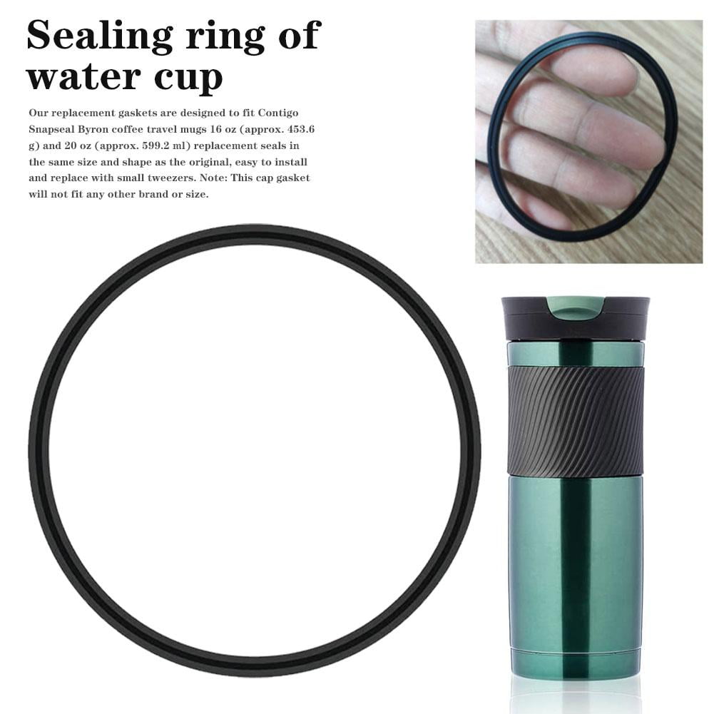 5 Pack Replacement Gasket for Contigo Travel Mug 16oz &amp; 20oz, Water Bottles Lids Accessories, Silicone Lid Seal Replacements - EW5U